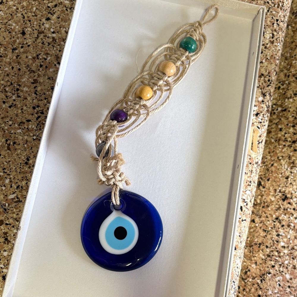 Blue Evil Eye Wall Decor